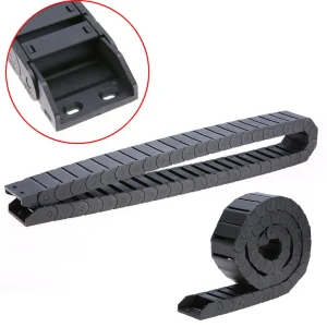 CNCCANEN Cable Drag Chain 18×37 mm, R38, 1 m (2-Pack)