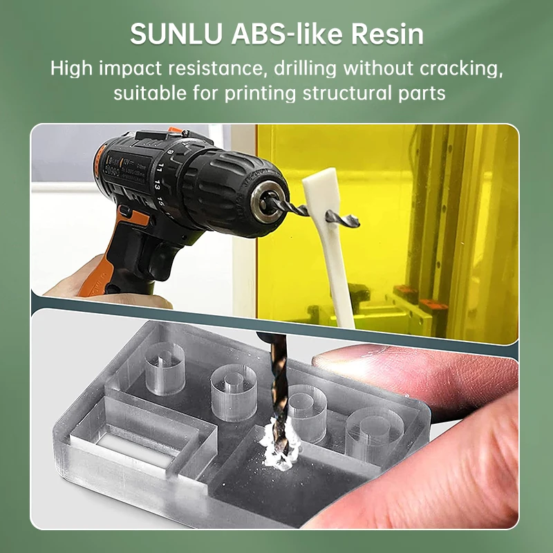 SUNLU ABS-Like UV Resin 405nm, 10 kg – photo 2