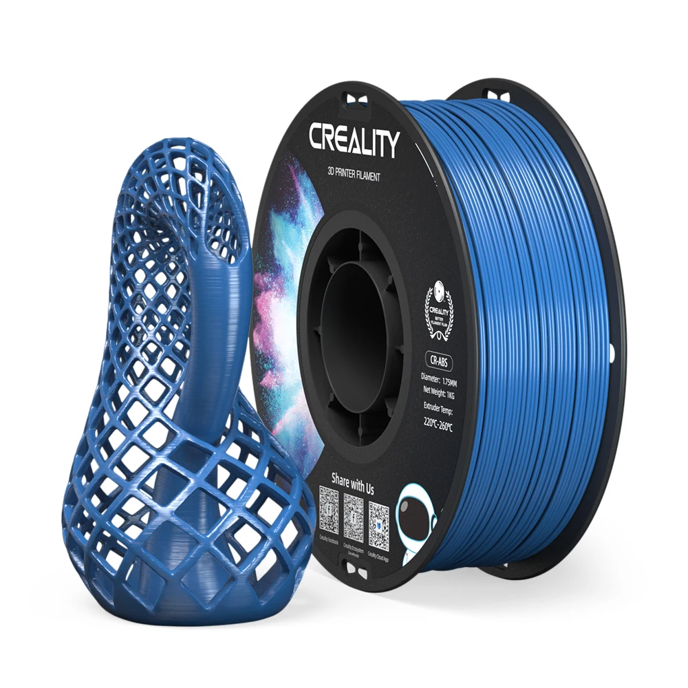 Creality CR-ABS Filament 1.75mm, 1 kg Spool, Blue
