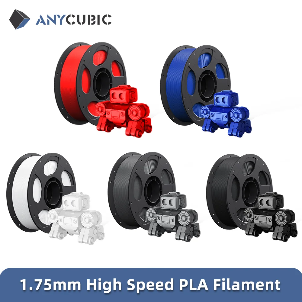 ANYCUBIC High Speed PLA Filament 1.75mm, 3 kg Spool