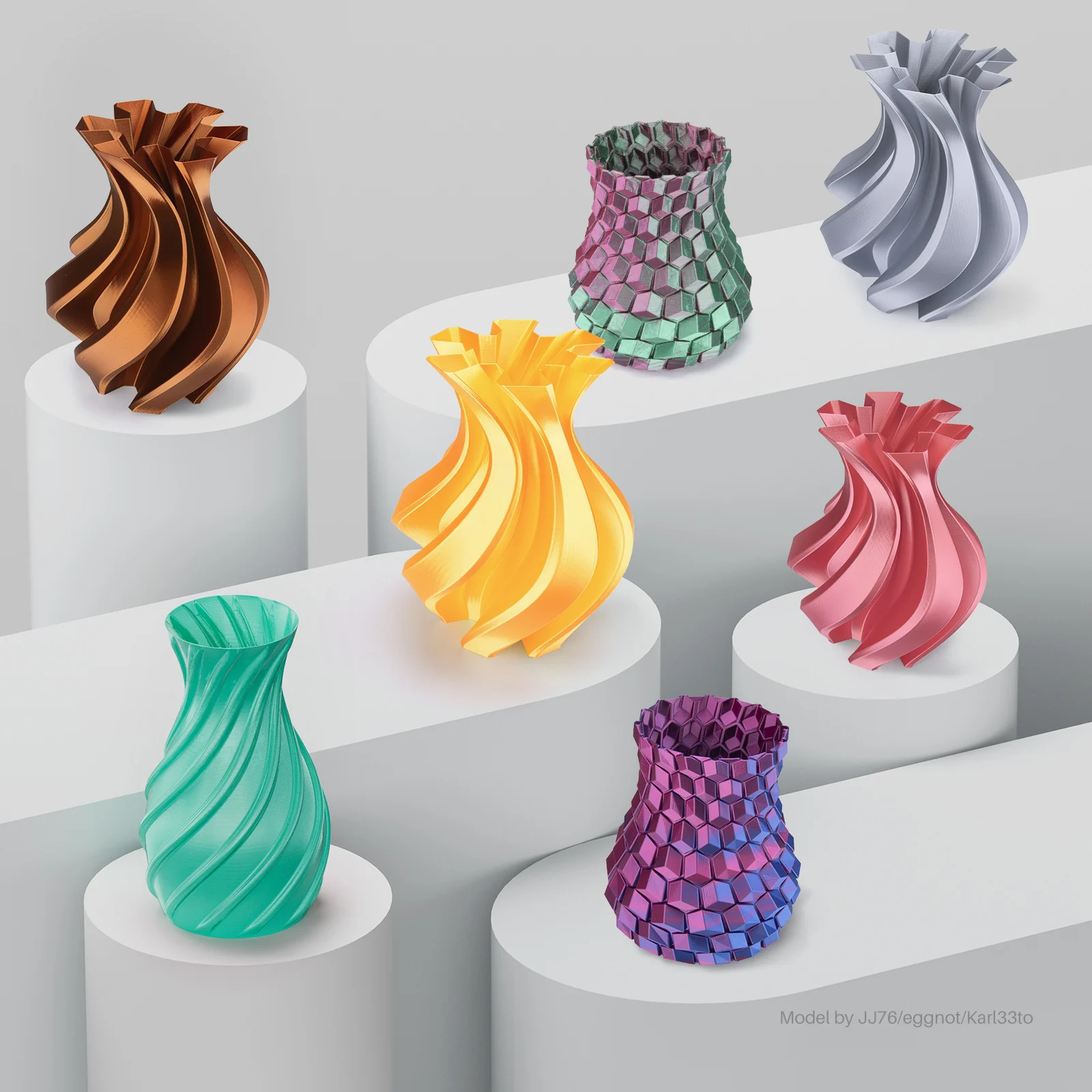ELEGOO Silk PLA Filament 1.75mm, 2 kg Packs – photo 5