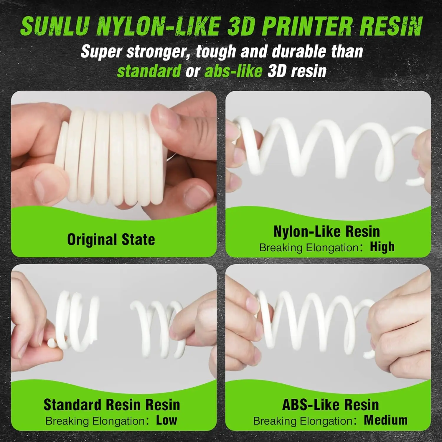SUNLU Toughness UV Resin 405nm, 1 kg – photo 2