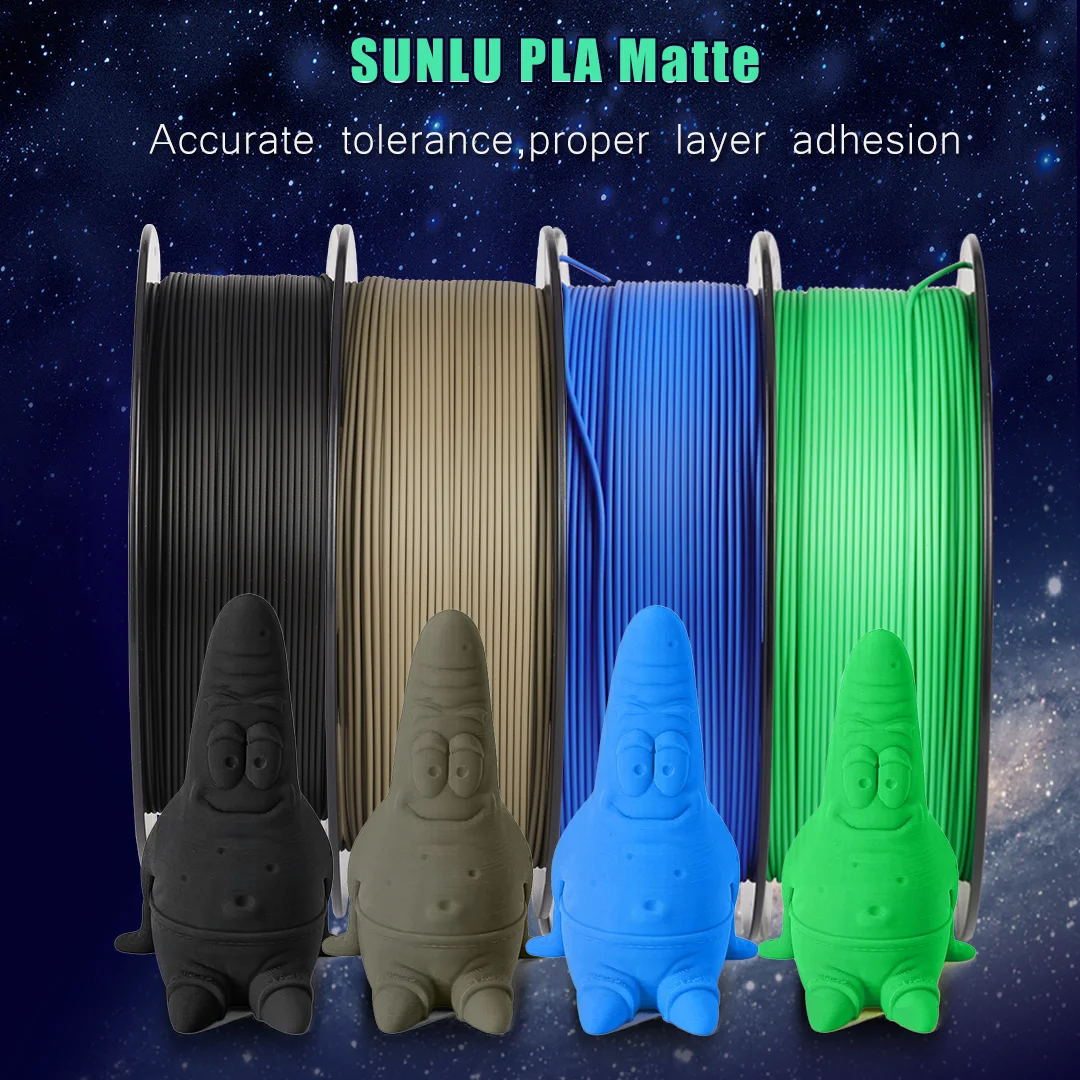 SUNLU Matte PLA Filament 1.75mm, 1 kg Spool – photo 5
