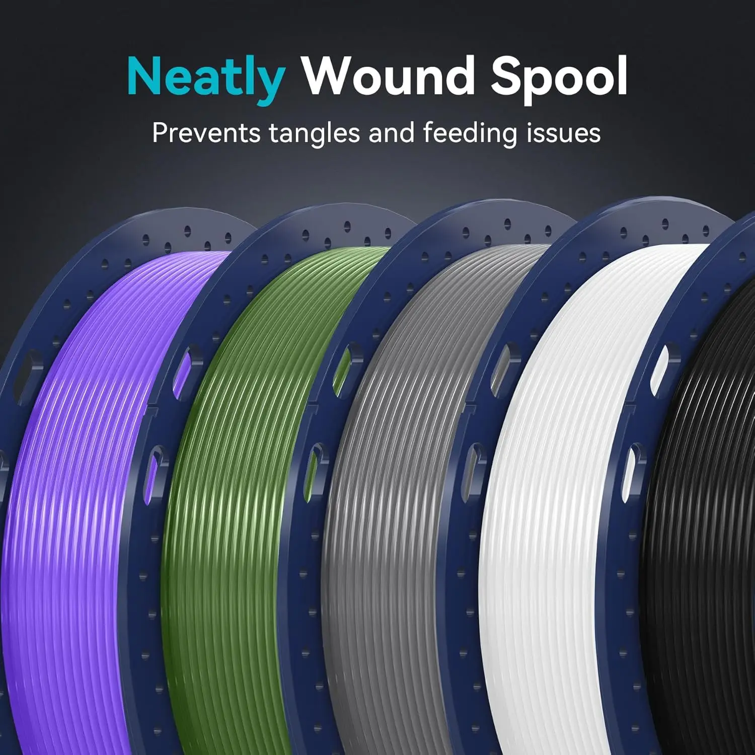 SUNLU PLA, PLA+ & PETG Filament 1.75mm, 1 kg Spool – photo 5