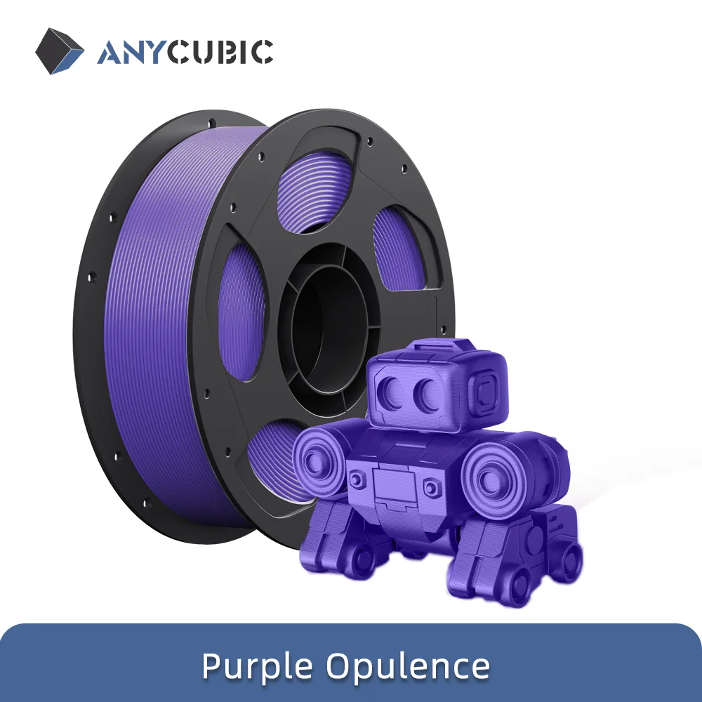 ANYCUBIC High Speed PLA Filament 1.75mm, 3 kg Spool, 3kg Purple Opulence