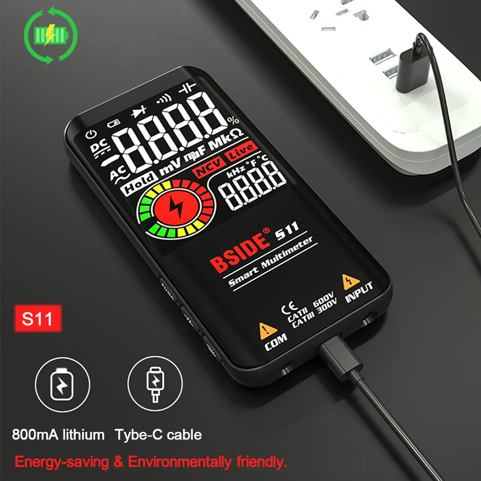 BSIDE S10 / S11 Smart Digital Multimeter, True RMS – photo 2