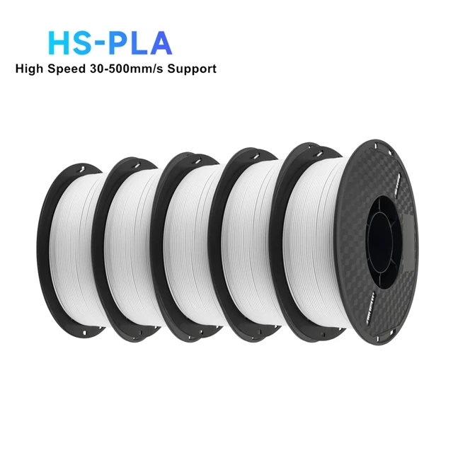 KINGROON High Speed PLA (HS-PLA) Filament 1.75mm, 5 kg, 5KG White