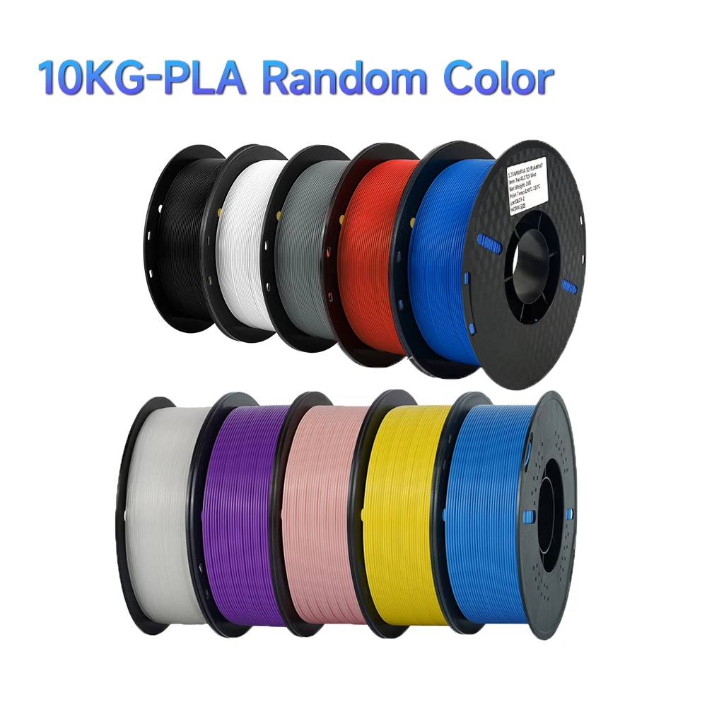 Kee Pang PLA Filament 1.75mm, 10 kg Set, Mix Colors C