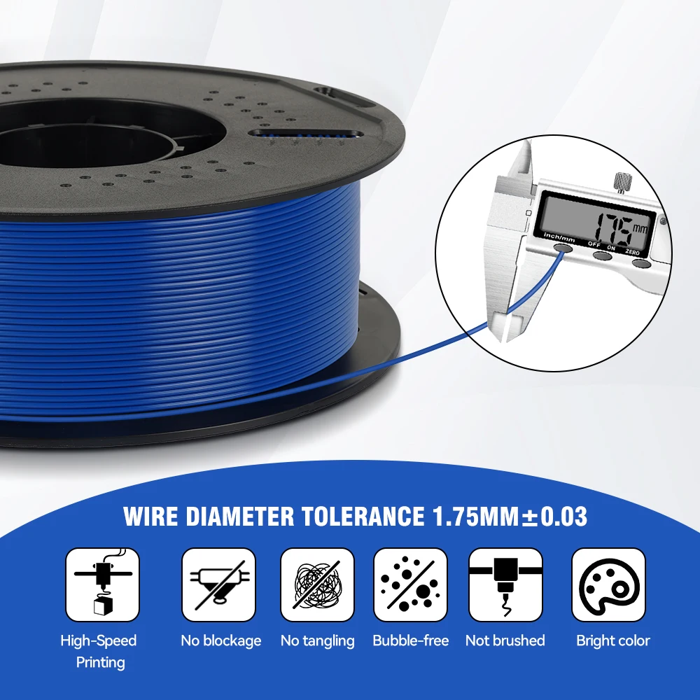 KINGROON PLA / PETG Filament 1.75mm, 5 kg (5 × 1 kg) – photo 2