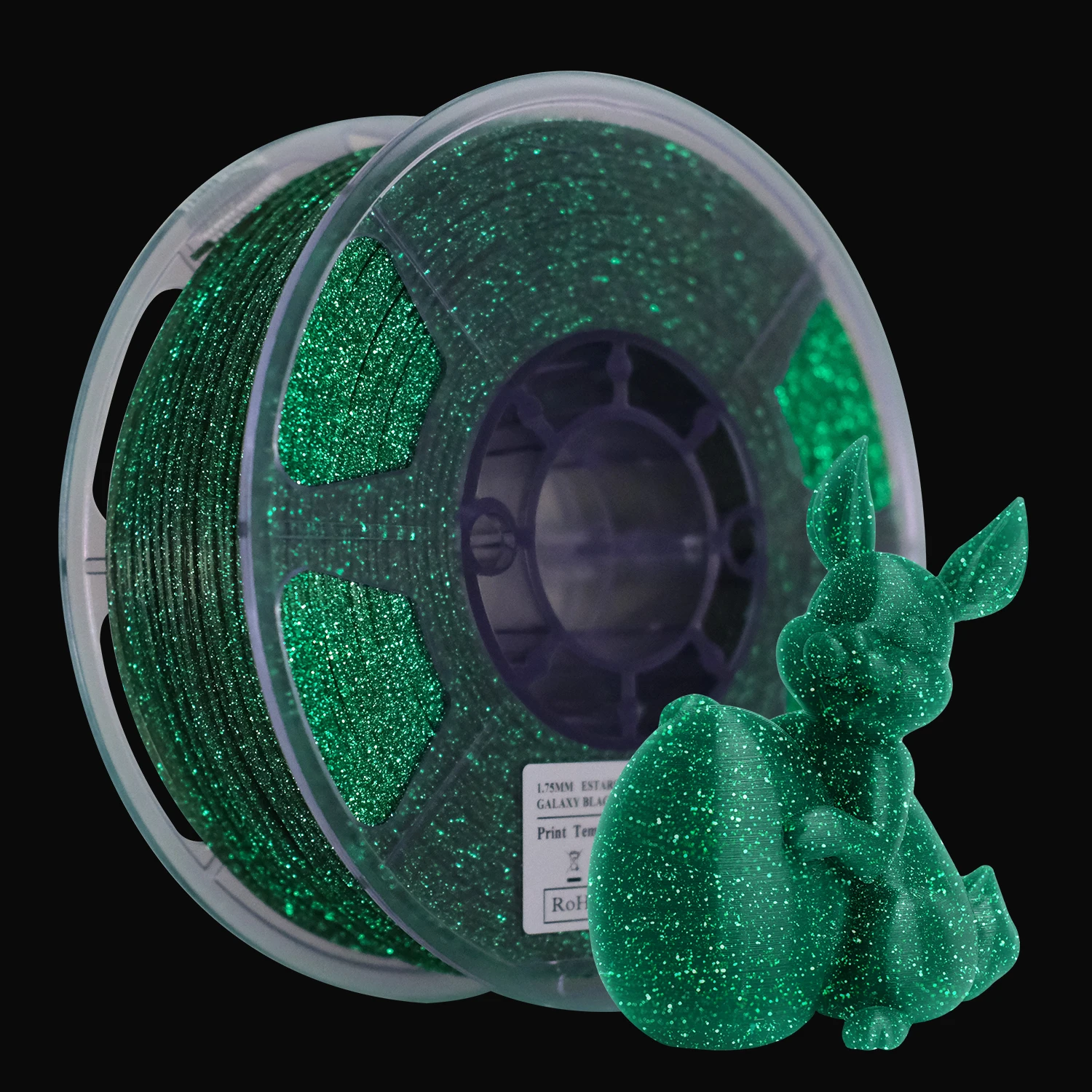 eSUN Luminous Star PLA Filament 1.75mm, Glow in the Dark, 1 kg – photo 4