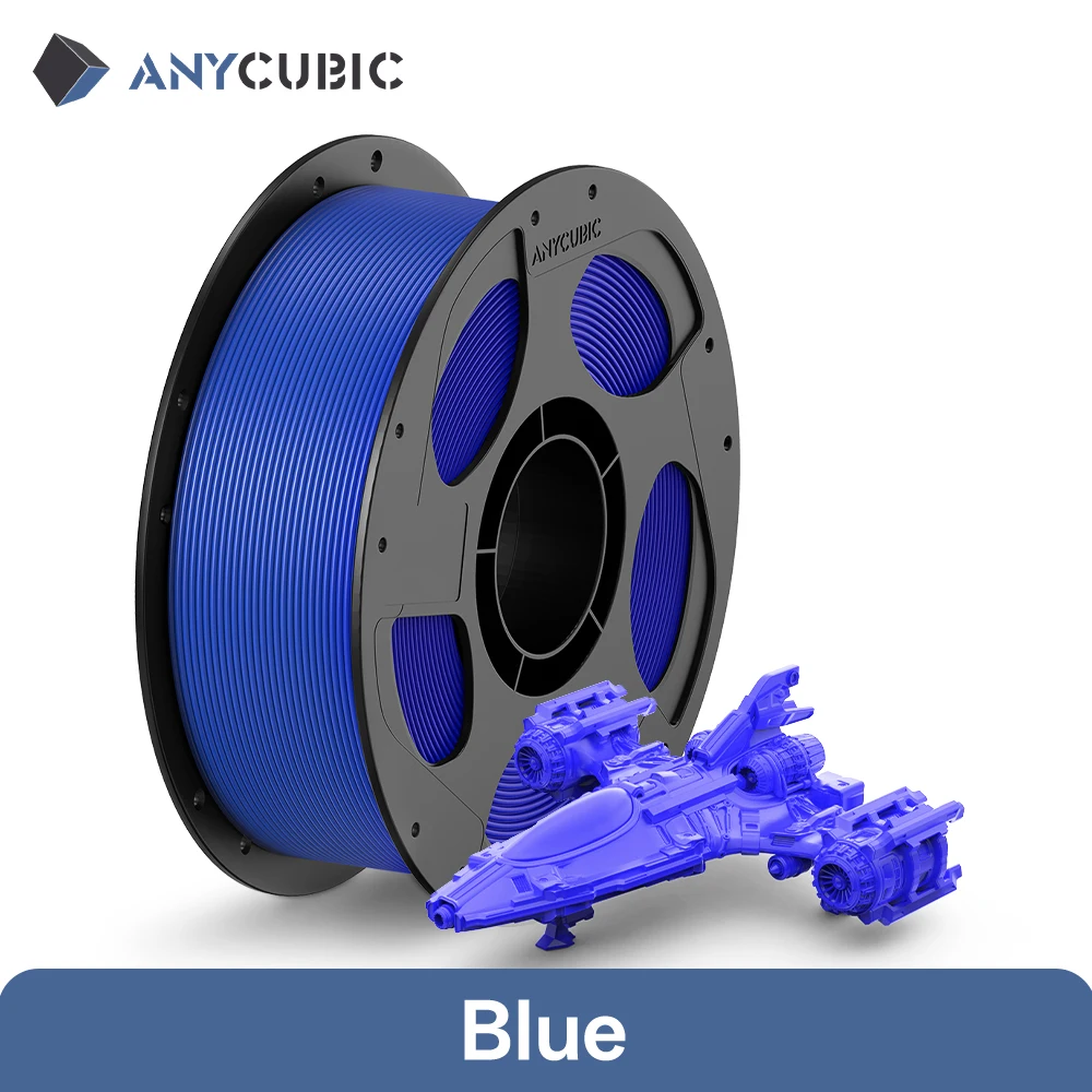 ANYCUBIC PETG Filament 1.75mm, 1 kg Spool, 1KG Blue