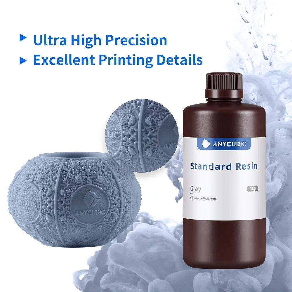 ANYCUBIC Standard UV Resin 405nm, 5 kg (5 × 1 kg) – photo 2