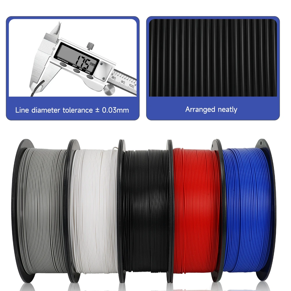Kee Pang PLA / PETG Filament 1.75mm, 5 kg Mixed Color Set – photo 3