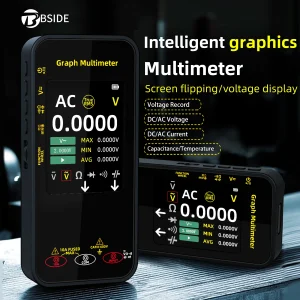 BSIDE S500 Graphic Recording Multimeter, True RMS