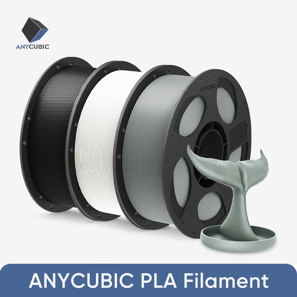 ANYCUBIC PLA Filament 1.75mm, 3 kg (3 × 1 kg)