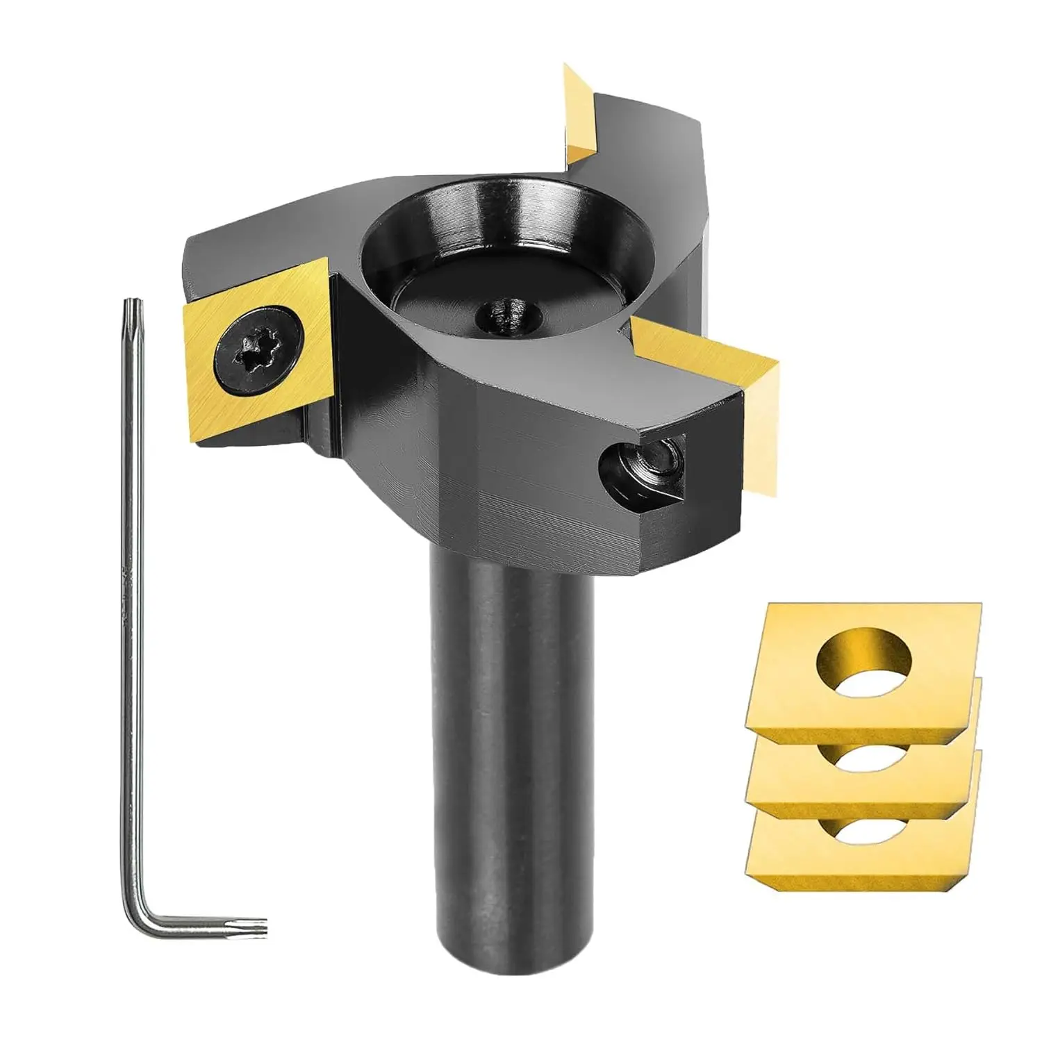 SpeTool 2" CNC Spoilboard Surfacing Router Bit, 1/2" Shank, IP3F-D50-H12.7ATS-I