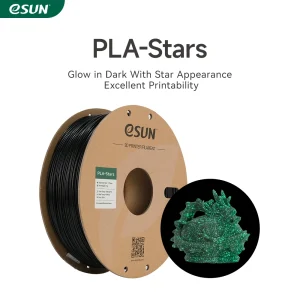 eSUN Luminous Star PLA Filament 1.75mm, Glow in the Dark, 1 kg
