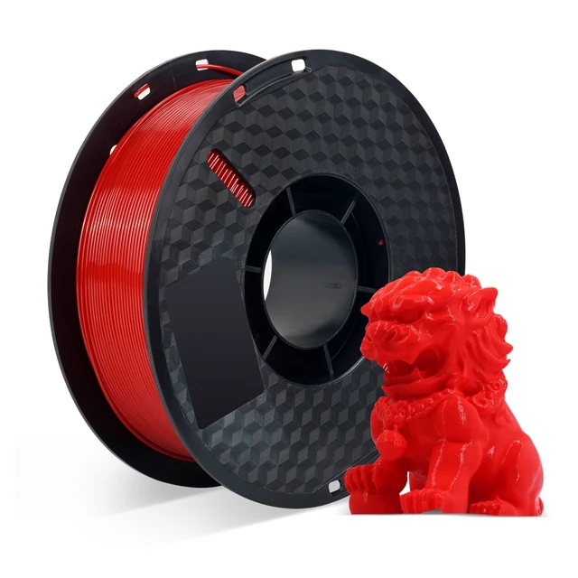 KINGROON PETG Filament 1.75mm, 1 kg Spool, Red