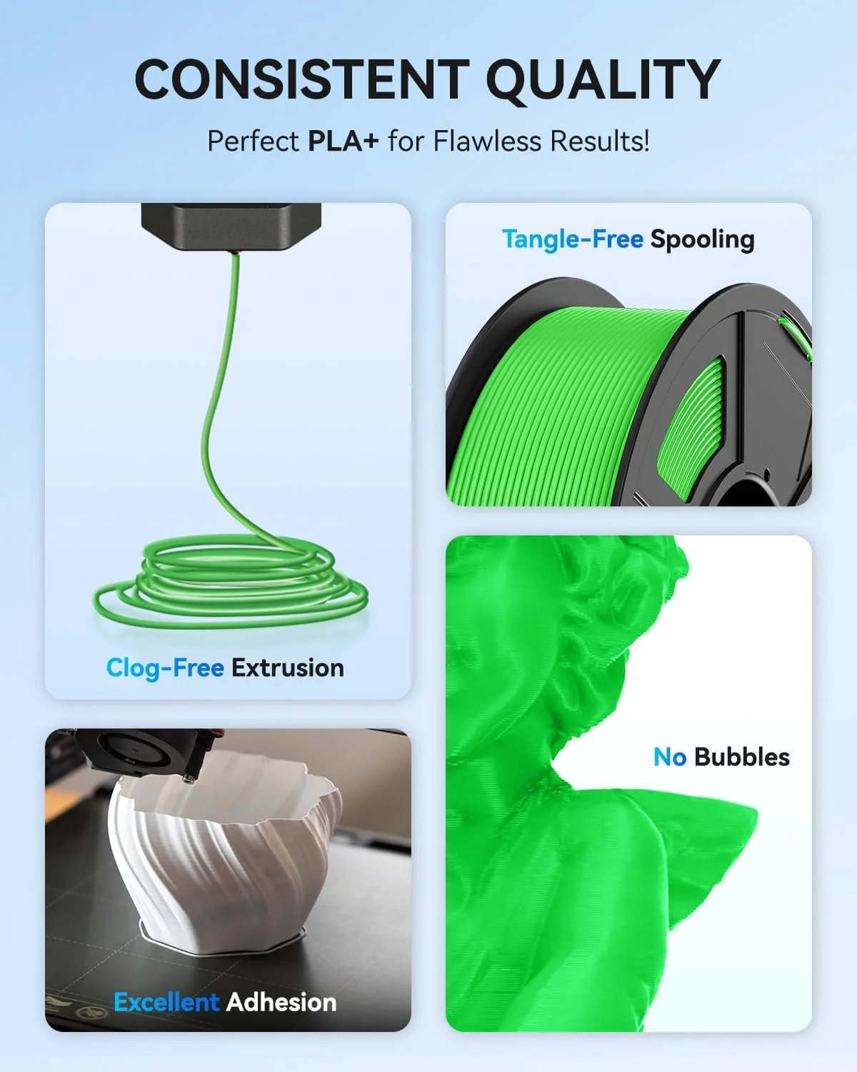 JAYO PLA+ Filament 1.75mm, 3 × 1.1 kg Sets – photo 3