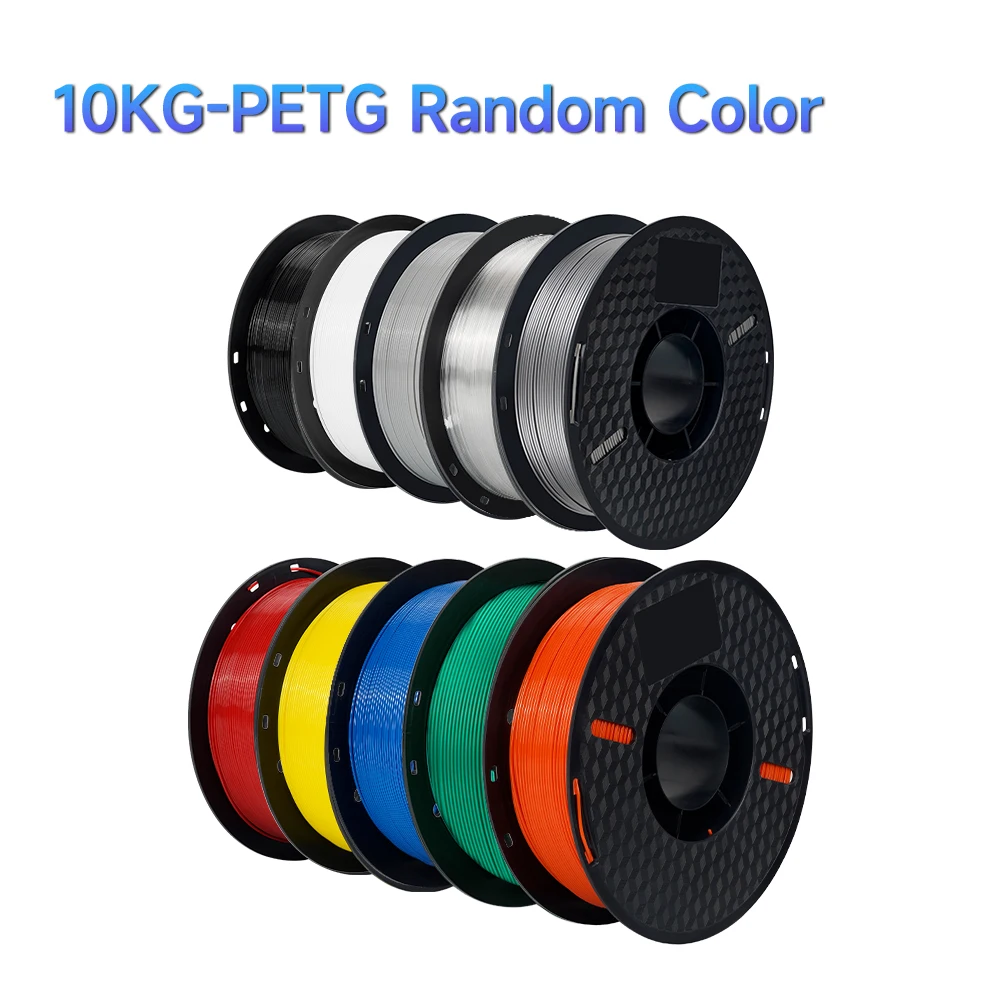 Kee Pang PETG Filament 1.75mm, 10 kg (10 × 1 kg Spools), Set A