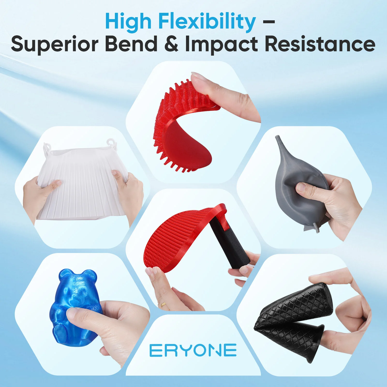 ERYONE TPU 90A Flexible Filament 1.75mm, 1 kg to 6 kg – photo 4