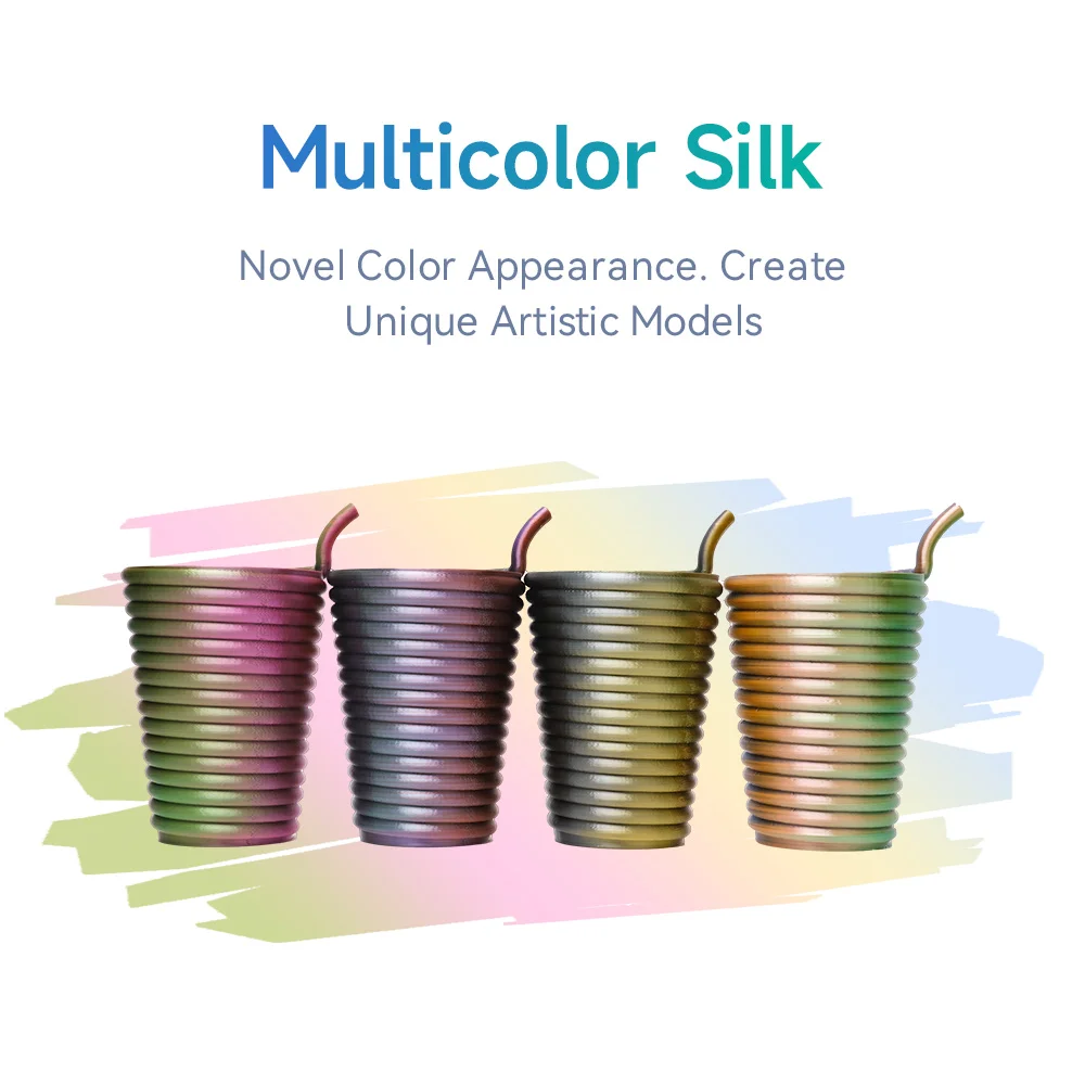 eSUN Magic Silk PLA Filament 1.75mm, Dual & Tri-Color, 1 kg – photo 6