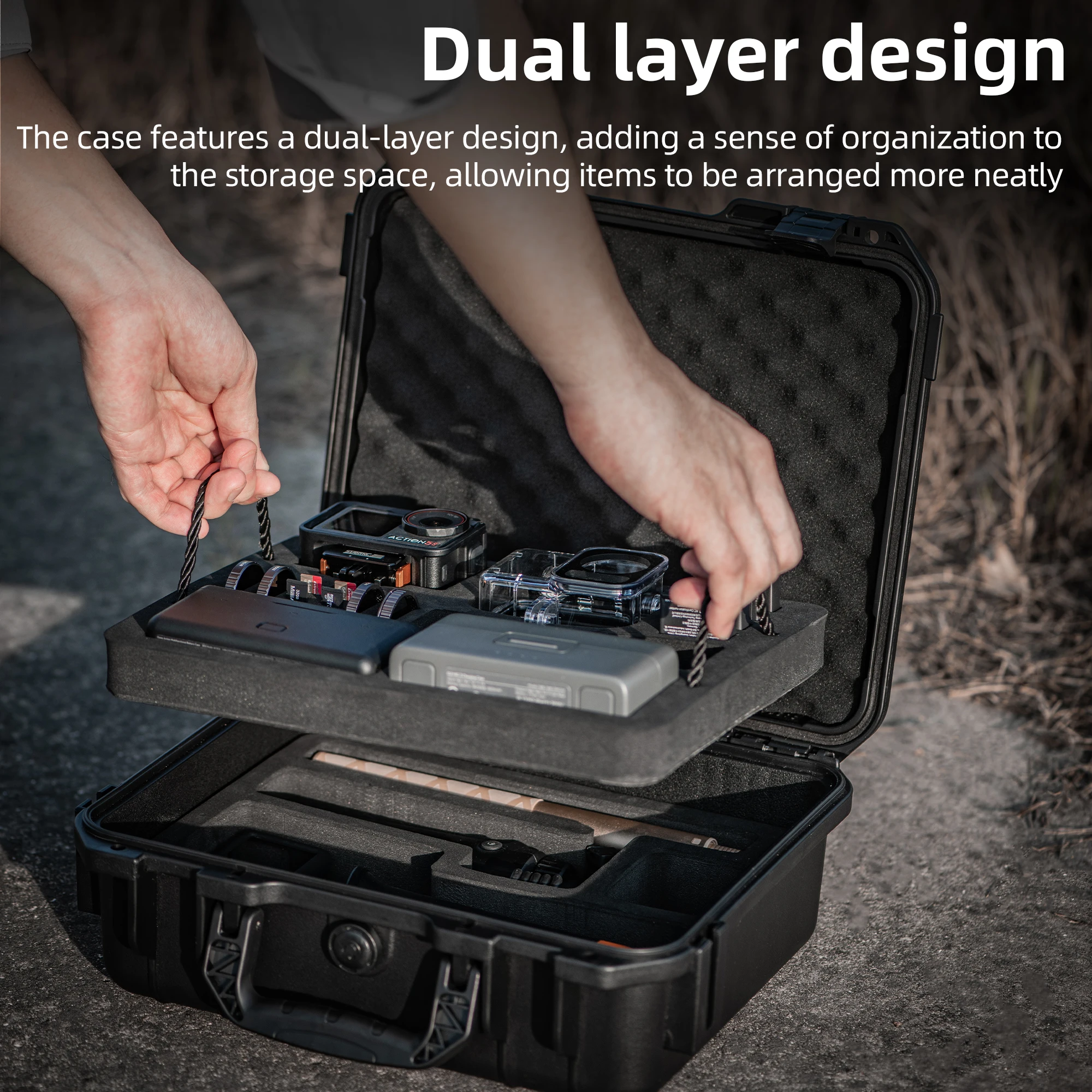 STARTRC Hard Case for DJI Osmo Action 6/5 Pro/4/3 – photo 6