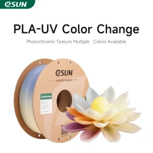 eSUN Photochromic PLA Filament 1.75mm, UV Color Change, 1 kg