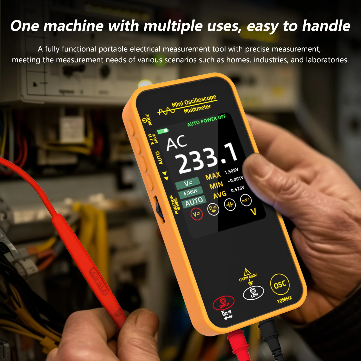 BSIDE OS1 Graphic Multimeter & Oscilloscope 2-in-1 – photo 4