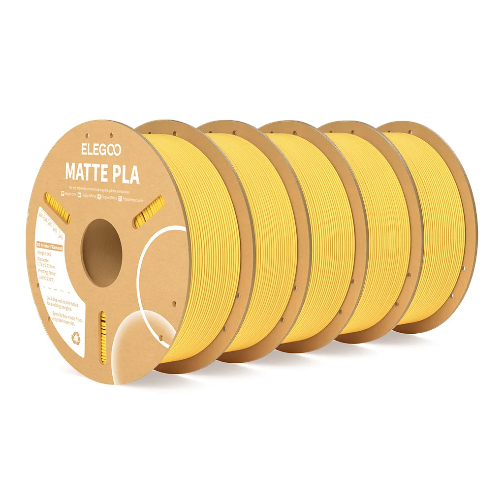ELEGOO Matte PLA Filament 1.75mm, 5 kg (5 × 1 kg) – photo 7