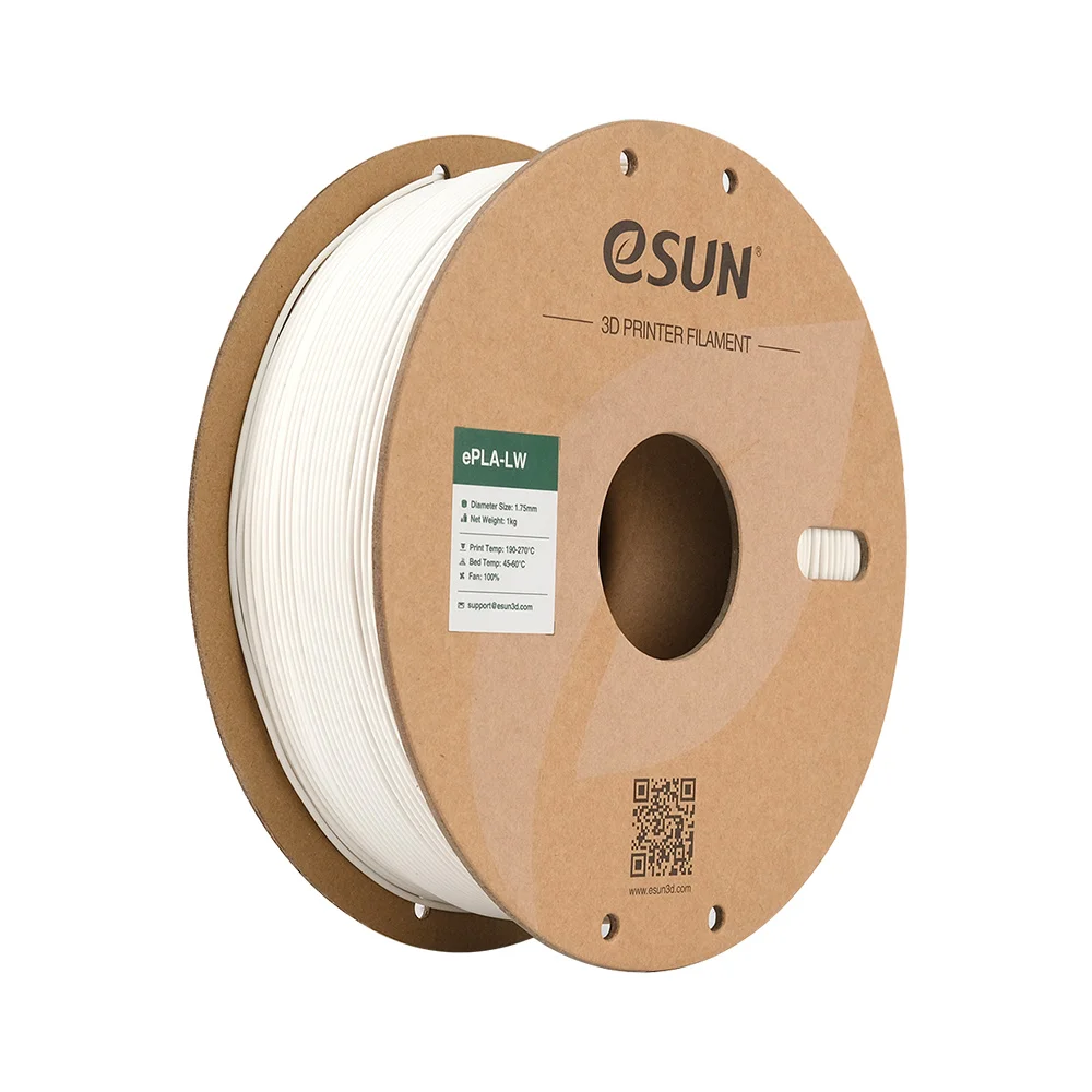 eSUN ePLA-LW 1 kg filament spool, side view