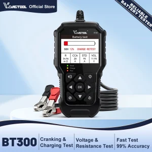 VDIAGTOOL BT300 6V/12V Battery Tester, 5–3000 CCA