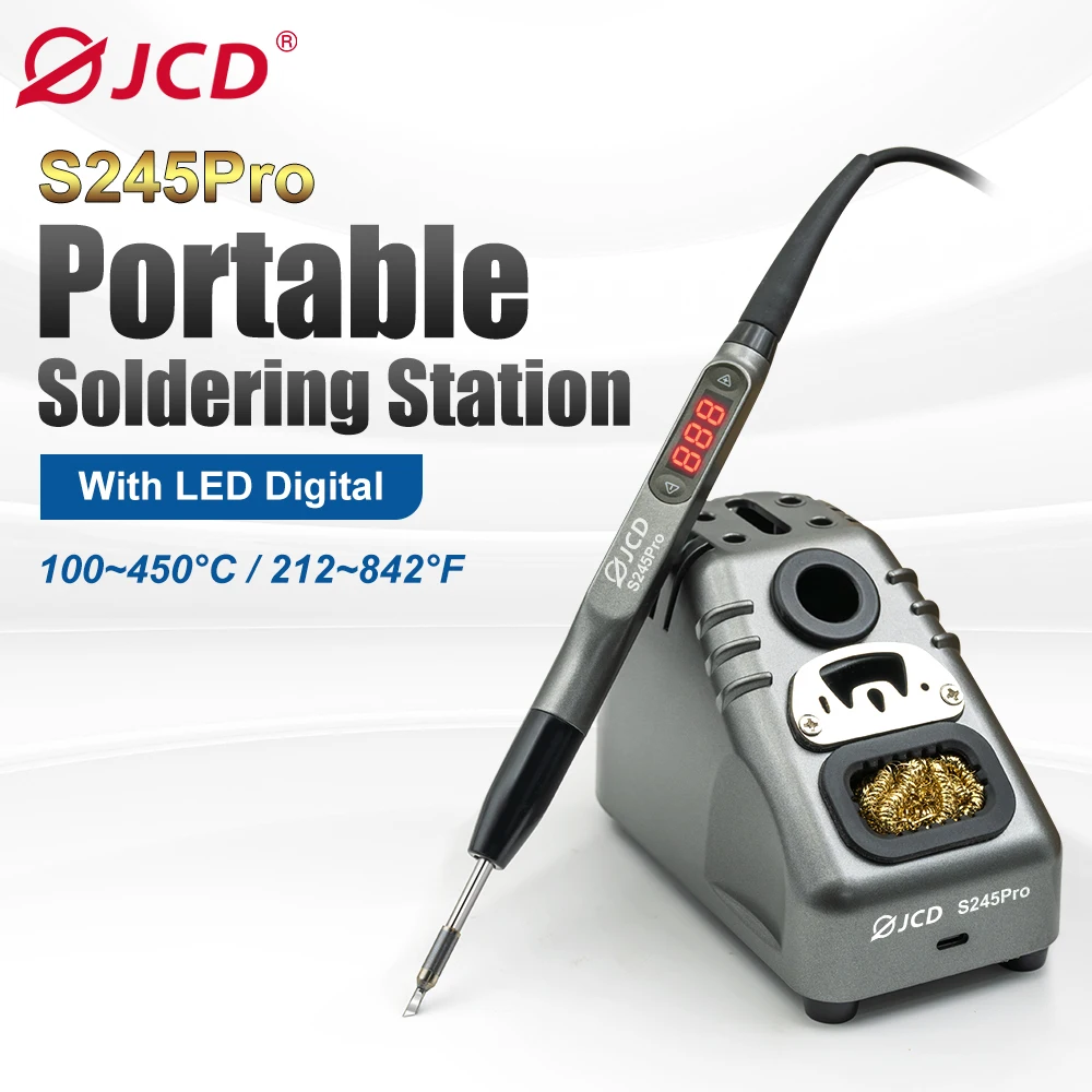 S245 Pro Portable Soldering Station, 110W, 110V US Plug