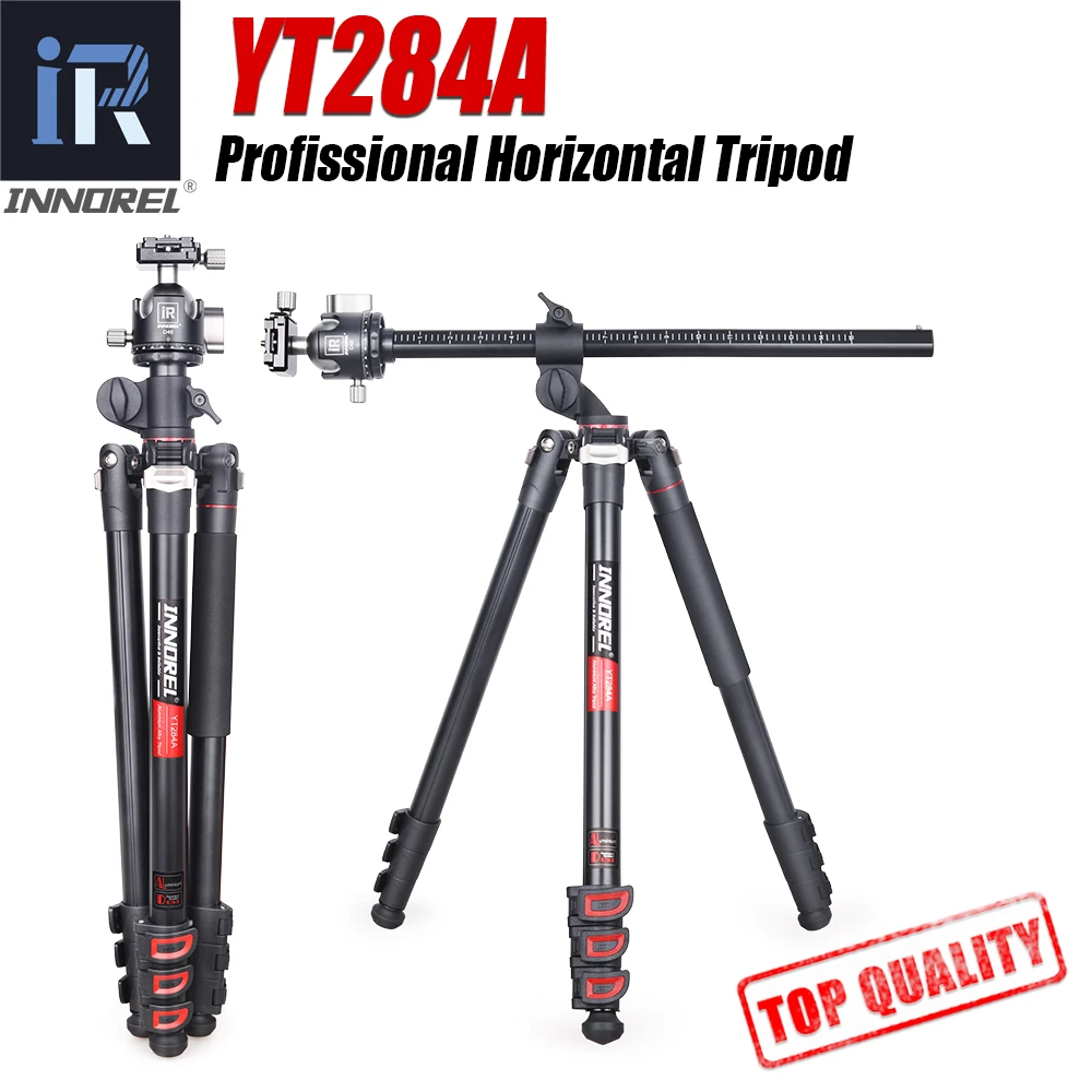 INNOREL YT284A Horizontal Center Column Tripod, 69.7" Max Height