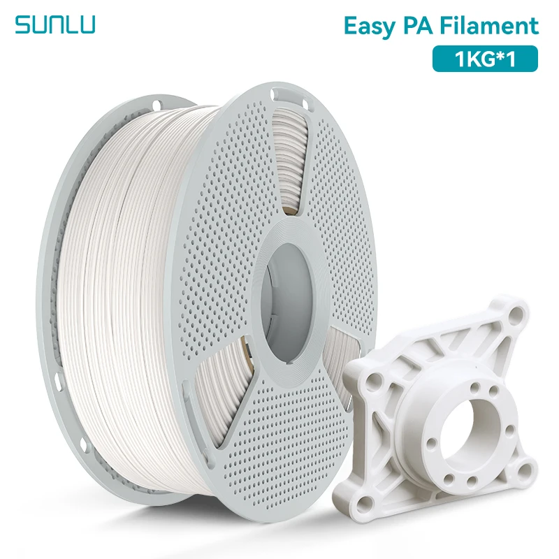SUNLU Easy PA Nylon Filament 1.75mm, 1 kg, Natural color