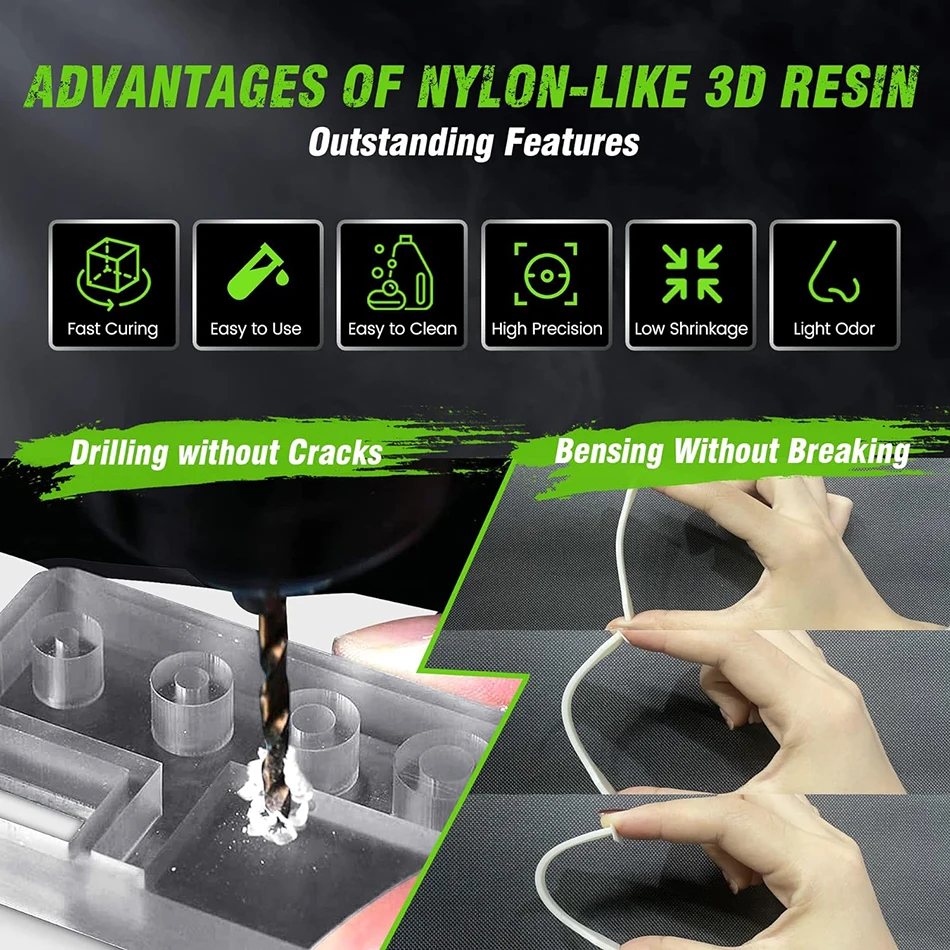 JAYO Standard & ABS-Like UV Resin 405nm, 5 kg – photo 3