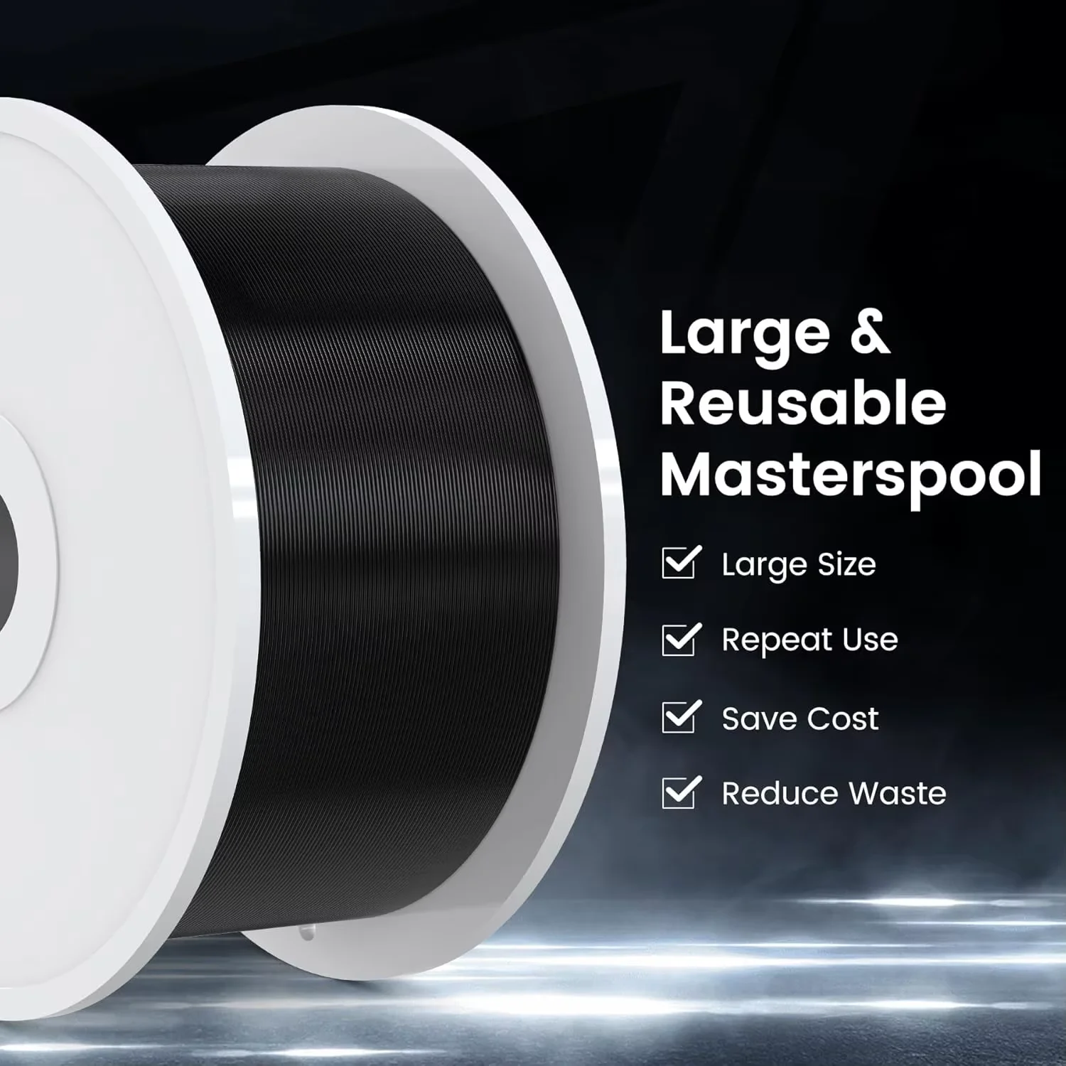 JAYO PLA Filament 1.75mm, 2 × 5 kg Large Spools – photo 3