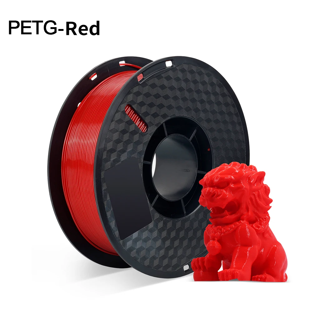 Kee Pang PETG Filament 1.75mm, 1 kg Spool, Red 1kg