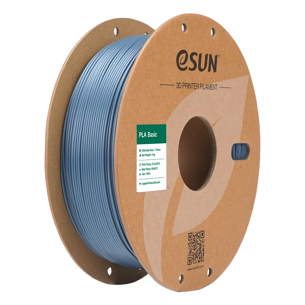 eSUN PLA Basic High Speed Filament 1.75mm, 1 kg Spool, Grey