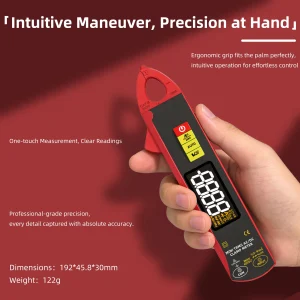 BSIDE UX1 Mini Clamp Meter, True RMS, AC/DC 100 A