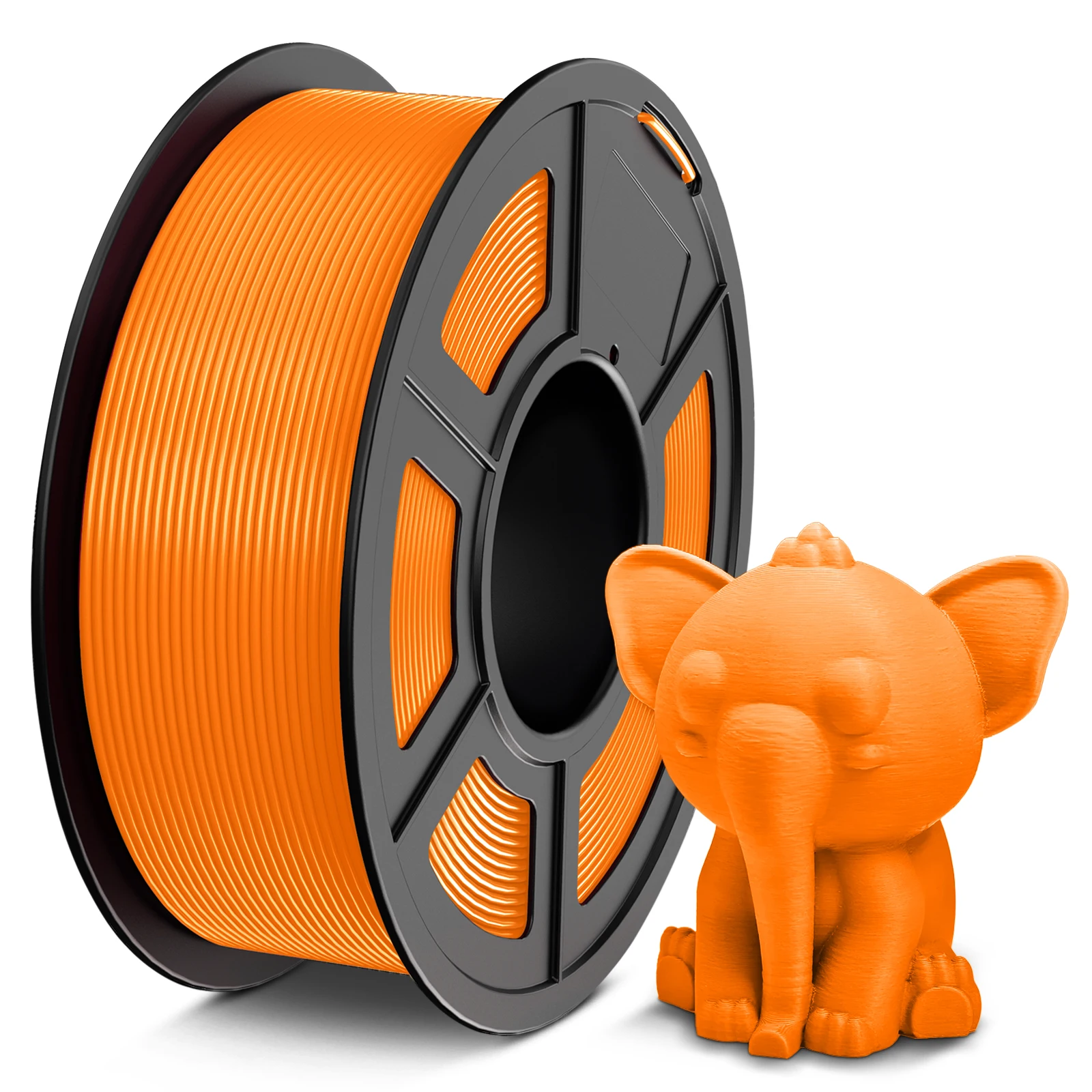 TECBEARS PETG Filament 1.75mm, 1 kg Spool, Orange