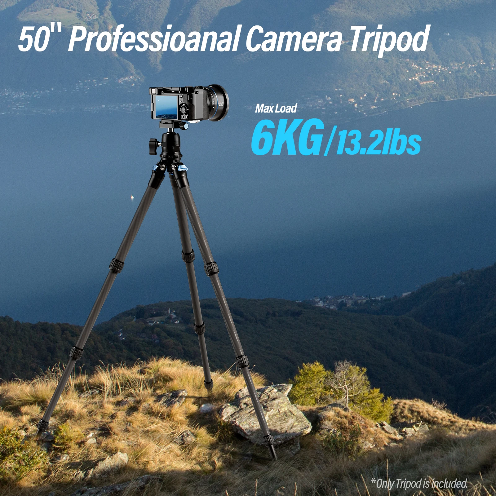 SIRUI AM-225 Carbon Fiber Travel Tripod with B-00K Ball Head – photo 3