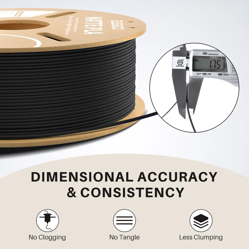 ELEGOO Matte PLA Filament 1.75mm, 5 kg (5 × 1 kg) – photo 3