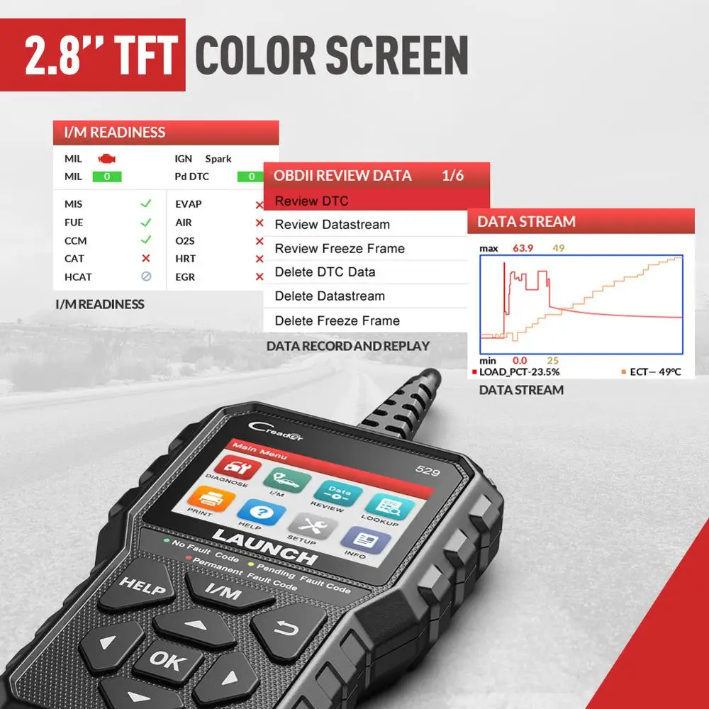 LAUNCH CR529 OBD2 Code Reader – photo 3