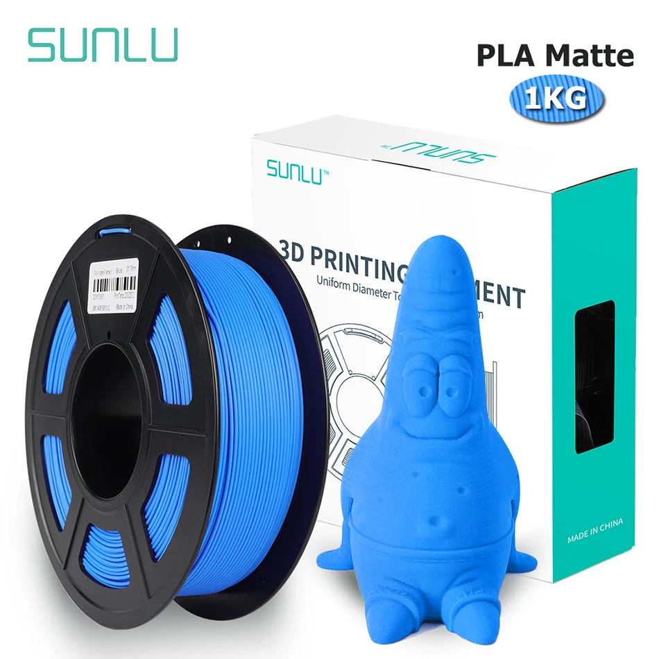 SUNLU Matte PLA Filament 1.75mm, 1 kg Spool