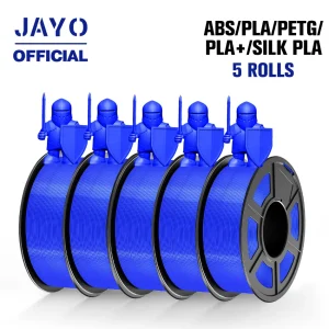 JAYO PLA, PLA+ & PETG Filament 1.75mm, 5-Roll Packs