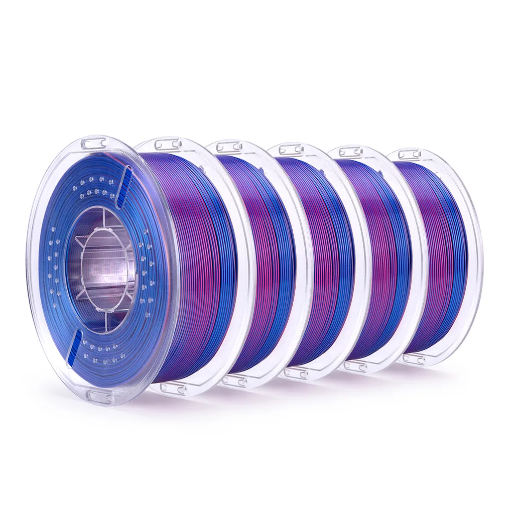 ELEGOO Silk PLA Filament 1.75mm, 2 kg Packs