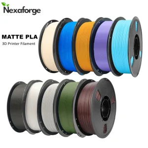 Nexaforge Matte PLA Filament 1.75mm, 4 kg (4 × 1 kg)