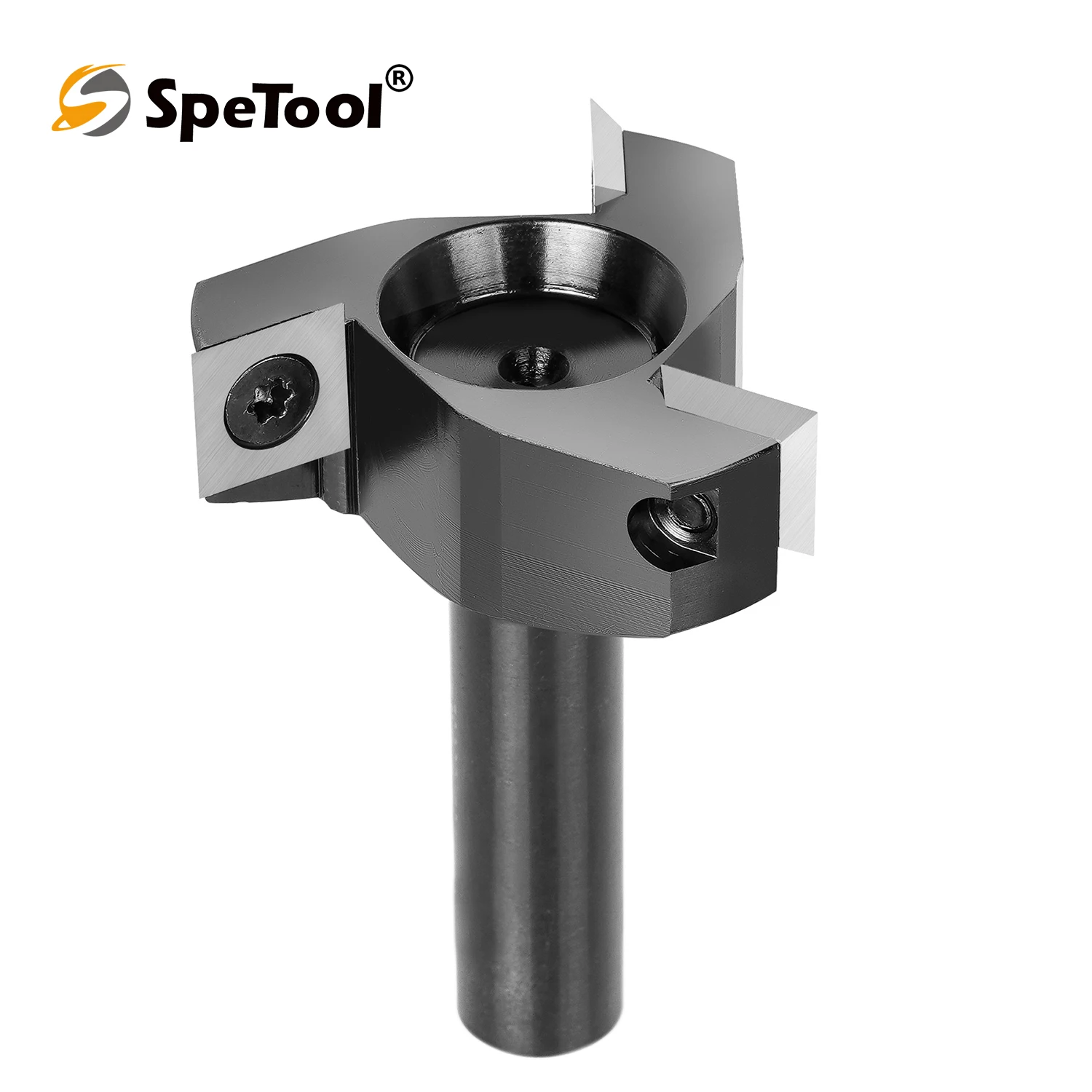 SpeTool 2" CNC Spoilboard Surfacing Router Bit, 1/2" Shank – photo 2