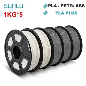 SUNLU PLA / PLA+ / PETG Filament 1.75mm, 5 kg Set